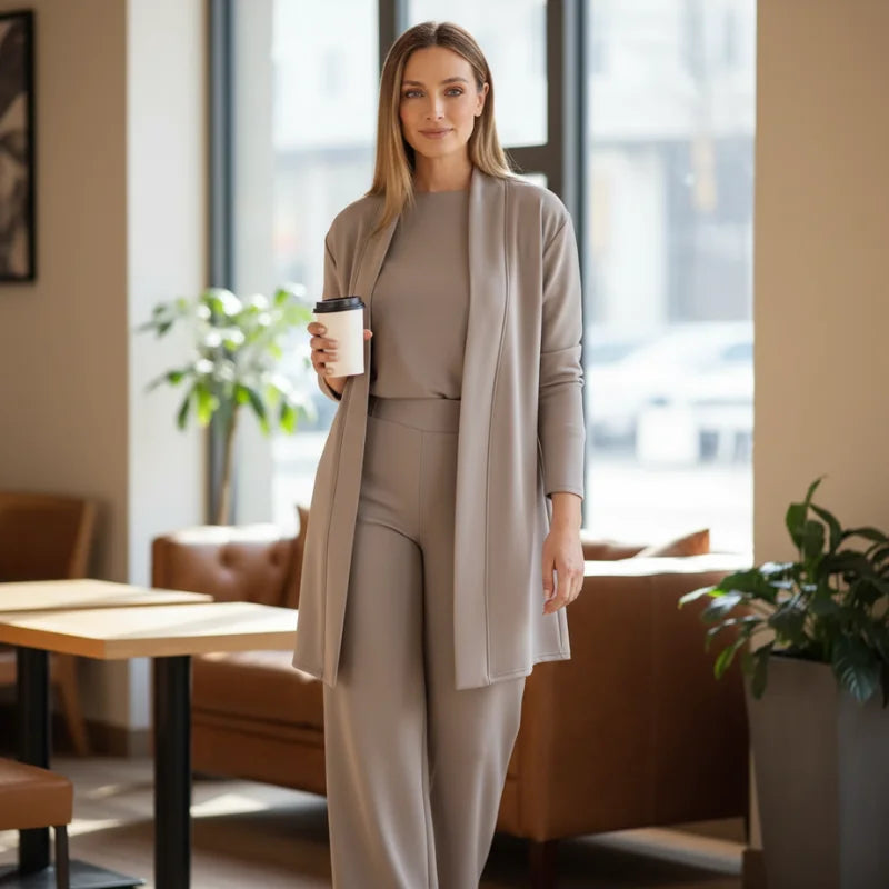 LunaraTM – Ensemble 3 pieces elegant a la coupe fluide