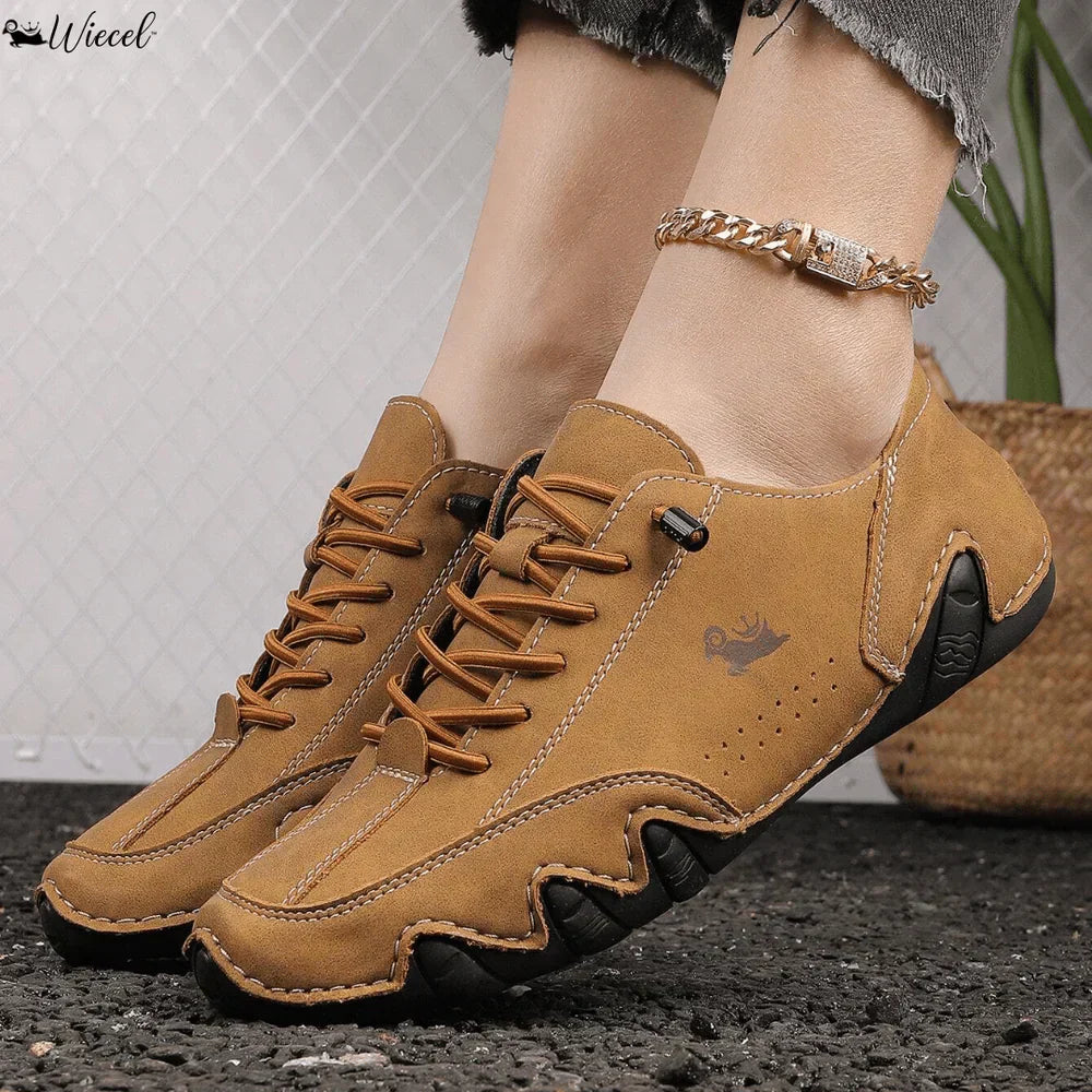 Chaussures barefoot en cuir au confort ultime • WiecelTM